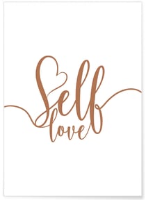 Affiche Self Love | A3 : 29,7x42cm