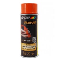 Spray de peinture pelable - Sprayplast - orange brillant - Motip