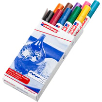 Marqueur Peinture brillante 750 boîte pliante de 10 Assorti 2-4 mm EDDING