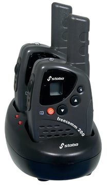 Talkie-walkie PRESIDENT ELECTRONICS - FREECOMM200 - plastique - Noir - 12,1 x 5,1 x 2,8 cm