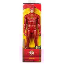 Figurine flash 30 cm articulé - film the flash - personnage dc comics - spin master - 20139470