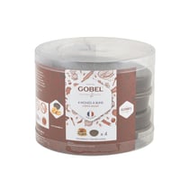 Boîte de 4 moules à pains burger 210910