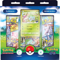Coffret pokémon 3 boosters go eb10.5 et pin's bulbizarre - carte a collectionner pokémon version française