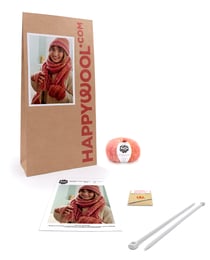 Kit Tricot Accessoires Ensemble Patinage ROSE