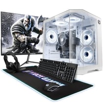 Vibox I-528 PC Gamer Complet • 22 pouces Écran • Ryzen 3 3200G 4,0 GHz • Radeon Vega 8 • 16 Go RAM • 500 Go SSD • Linux • WiFi