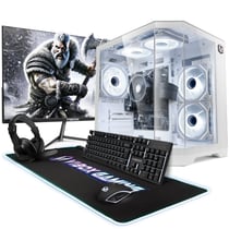 Vibox I-519 PC Gamer Complet • 22 pouces Écran • Ryzen 3 3200G 4,0 GHz • Radeon Vega 8 • 16 Go RAM • 1 To SSD • Linux • WiFi