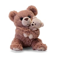 peluche no ours et son bébé