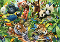 Puzzle 1500 pièces - Faune colorée - Schmidt Spiele