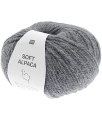 Pelote de laine et Alpaga SOFT ALPACA - Rico Design 08 Bleu
