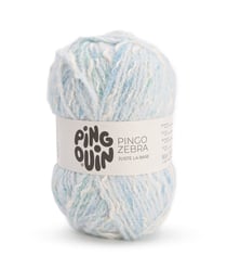 Pelote à tricoter PINGO ZEBRA – Pingouin Bleu