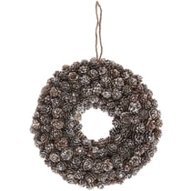 Couronne mini pommes de pin Ø 30 cm