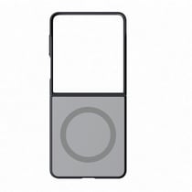 Coque Samsung magnétique avec panneau miroir pour Galaxy Z Flip8 – Gris