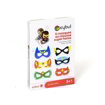 6 masques super héros à créer Oxybul