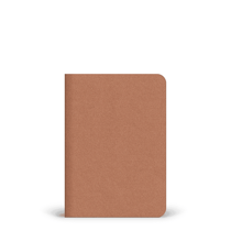 Le cahier Poche - Pages pointillées - Teck - 105 x 150 mm - Made in France