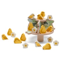 Jeu d'équilibre arbres et oiseaux
