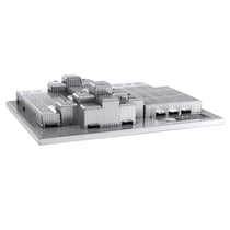 Architecture - Javits Convention Center - Maquette 3D en métal avec 2 feuilles