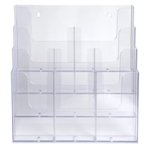 Distributeur de prospectus multi-formats - Cristal - Exacompta