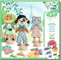 Gommes repositionnables - Bonjour Paris - Djeco