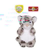 Peluche - Peluche > Panthère des Neiges Gris Pâle, Blanc - 15 cm