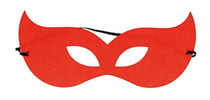 Masque en feutrine Star rouge
