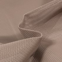 Toile Transat grille extérieure textilène unie Taupe