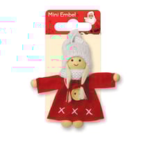 Figurines décoration de Noël - Rouge