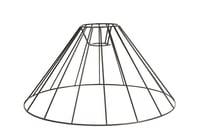 Carcasse d'abat-jour Style élégance noir