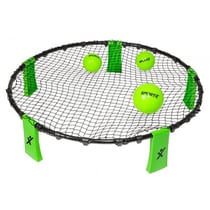 Jeu smashball 90 cm avec 3 balles - roundnet - sport x - plage, plein air