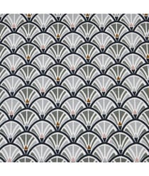 Tissu coton Fleur Jacinthe de 140 cm de largeur Multicolore vendu par 50 cm