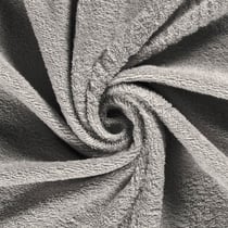 Tissu Eponge légère 340 g/m² uni Gris clair
