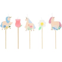 5 Bougies - Licornes des Prairies