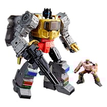 The Transformers: The Movie Studio Series Leader Class - Figurine Dinobot Grimlock & Autobot Wheelie 22 cm