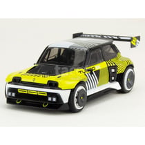 Voiture miniature de collection - NOREV - Renault Concept R5 Turbo 3E E-Tech 2024 - 1/43 - Jaune/Noir - Monté métal