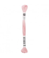 Fil à broder mouliné Uni - Rico Design 049 Rose
