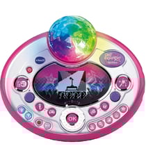 Microphone Karaoké Vtech Kidi Super Star interactif 9 en 1 rose