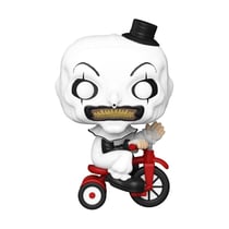 Terrifier - Figurine POP! Art the Clown w/bike 9 cm - Funko