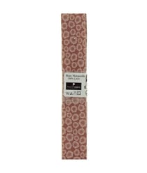 Biais en coton motif Margerites 1,5m x 20mm - Passion Rubans Marron