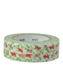 Masking tape - Poisson rouge (goldfish) - 7 m x 15mm