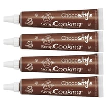 4 stylos chocolat