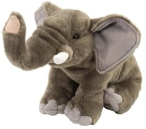 Peluche elephant gris 33 cm - animaux de la savane - wild republic - 11498