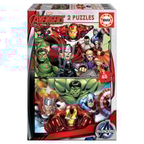 Puzzle 2 x 48 pcs - Avengers - Marvel
