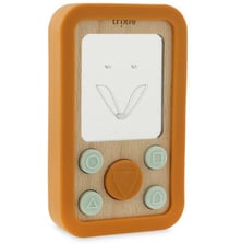 Telephone en silicone et bois - Mr. Fox