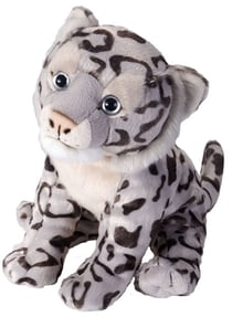 Peluche leopard des neiges 25 cm - wild republic - 16394