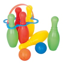 Jeu d'extérieur - quilles - 6 quilles et 2 boules incluses