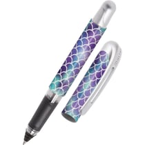 Stylo roller - Encre - Rechargeable - Motif sirène - Pour l'école - ONLINE