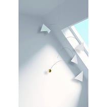 Mobile Flensted Mirage en Bois de Hêtre – Noir et Blanc - Flensted Mobiles