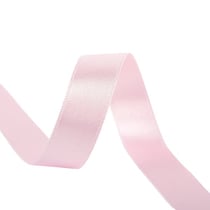Bobine 40m ruban satin double face fabriqué en France rose