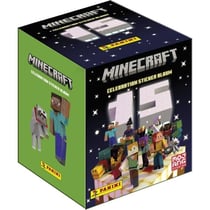 Boîte de Stickers - Minecraft 3 (15eme anniversaire) - 36 pochettes (180 stickers)