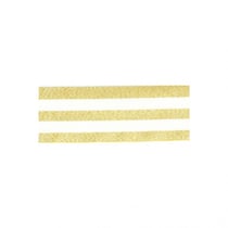 Bobine 25m Galon bandes or/blanc