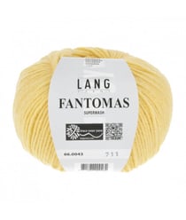 Pelote de Laine à tricoter FANTOMAS - Lang Yarns 43 Jaune